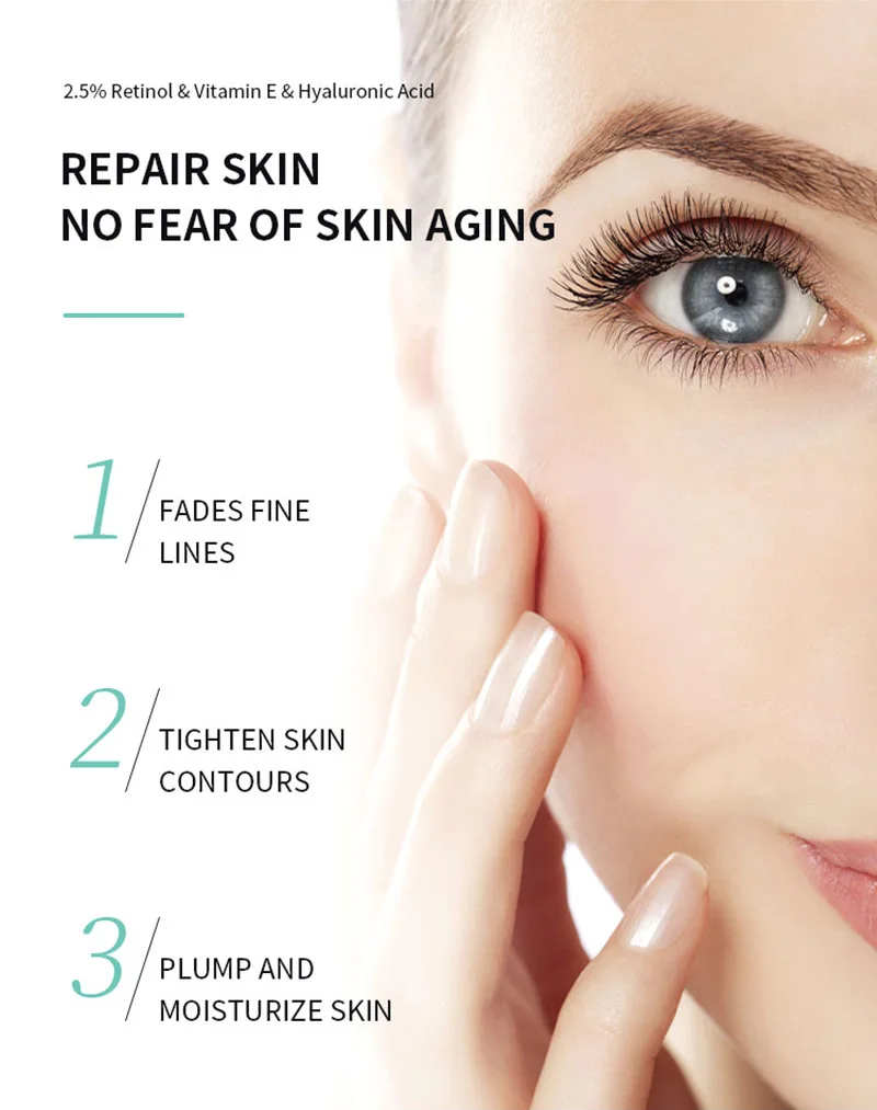 Private Label Wholesale  Retinol Face Serum  for Skin Anti Aging Customize Serum