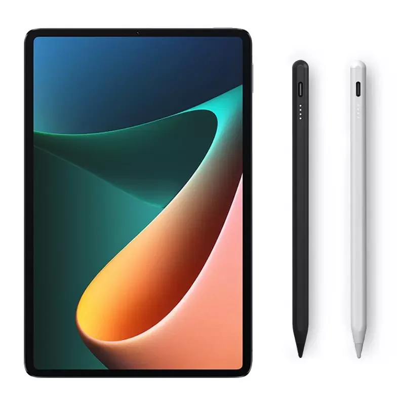 Rechargeable Magnetic Digital Pencil Aluminum Alloy Custom Capacitive Active Touch Screen Stylus Pen for Drawing WritingHot sale