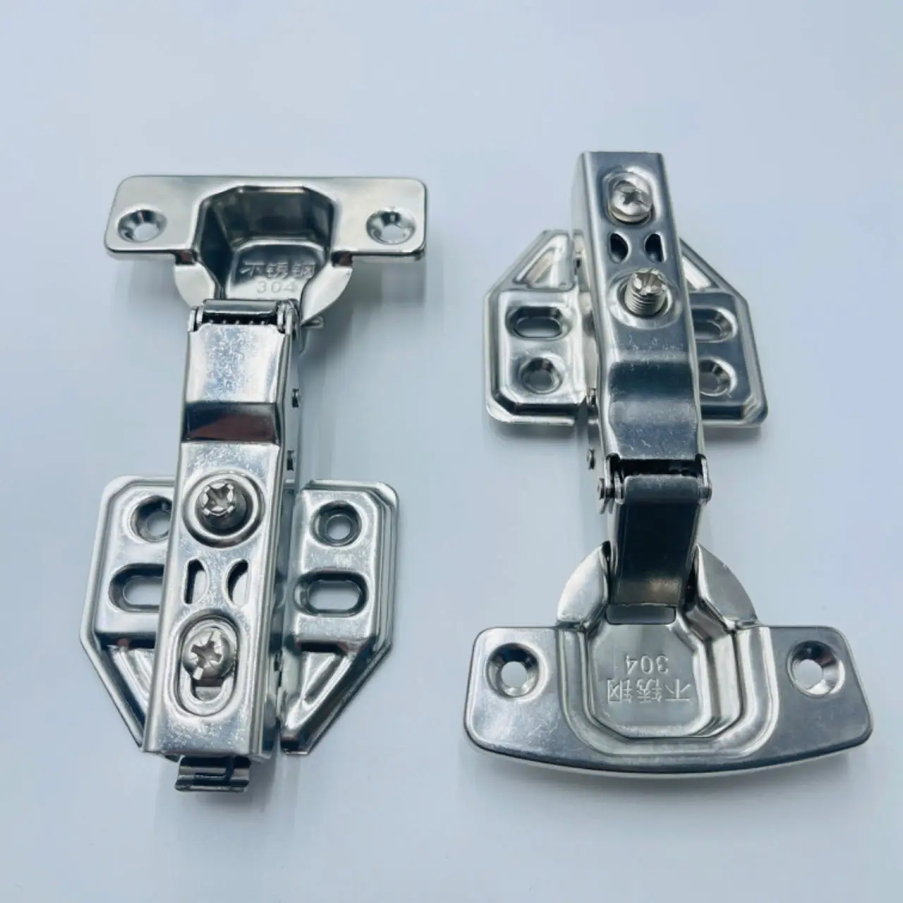 Cheap Prices Stainless Steel Adjustable Soft Close Kitchen Cabinet Hydraulic Hinges