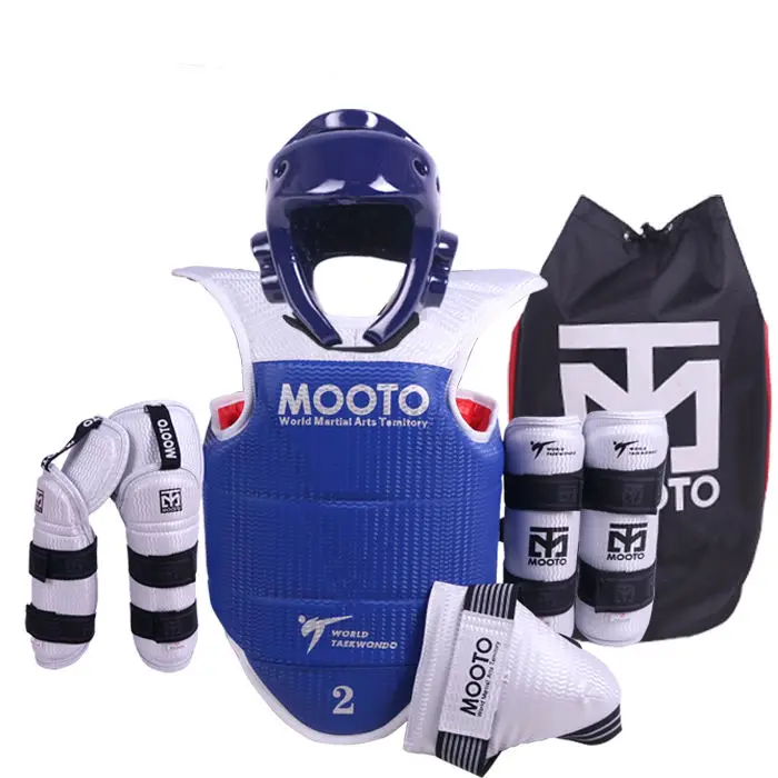 Taekwondo Sparring Gear Protectors Guards Martial Art Training Protective Equipment Set
