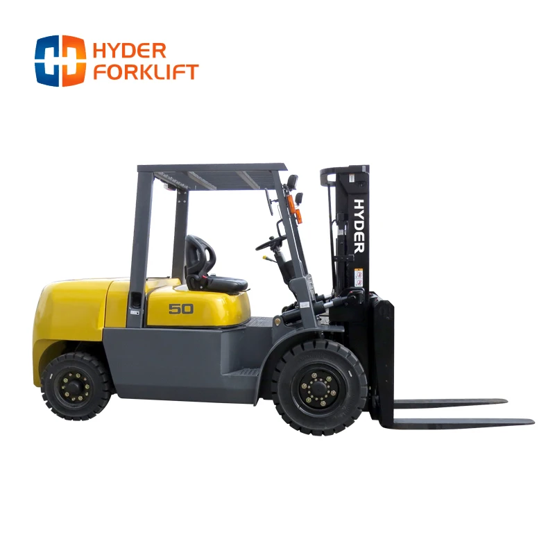 FD50 5ton 5000kgs 11000lbs fork athlete 5ton diesel China good price