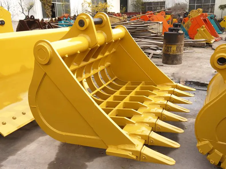 Chinese factory supplier digger spares parts skeleton bucket for EX200 excavator on hot sale