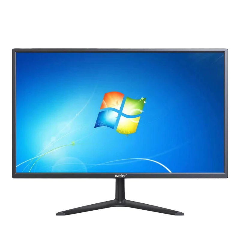 WEIER monitor 19 inches 75hz curved PC screens display desktop computer CCTV monitors