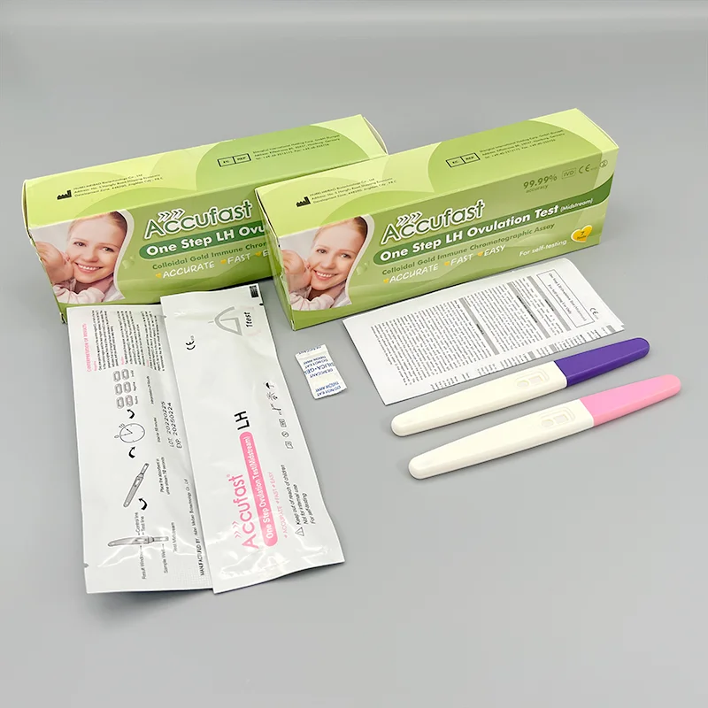 Quality Assured High Sensitivity LH Ovulation Tests Midstream ISO CE Certified LH Ovulation Test Kit from China Manufacturer
