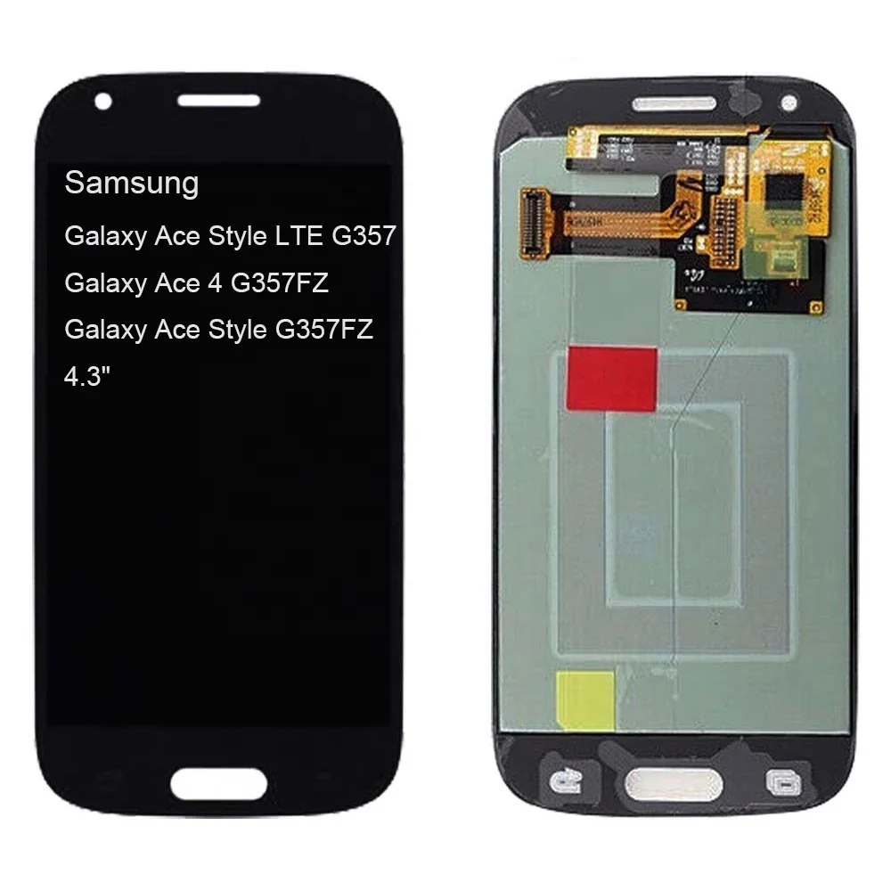 ЖК-дисплей для Samsung Galaxy Ace Style LTE G357, ЖК-дисплей для Ace 4 Ace4 G357FZ Ace Style G357FZ, сенсорный экран с дигитайзером в сборе