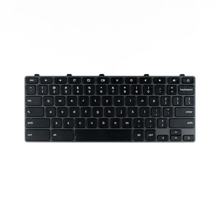 Сменная черная клавиатура для ноутбука Dell Chromebook 11 3100 P29T 00D2DT