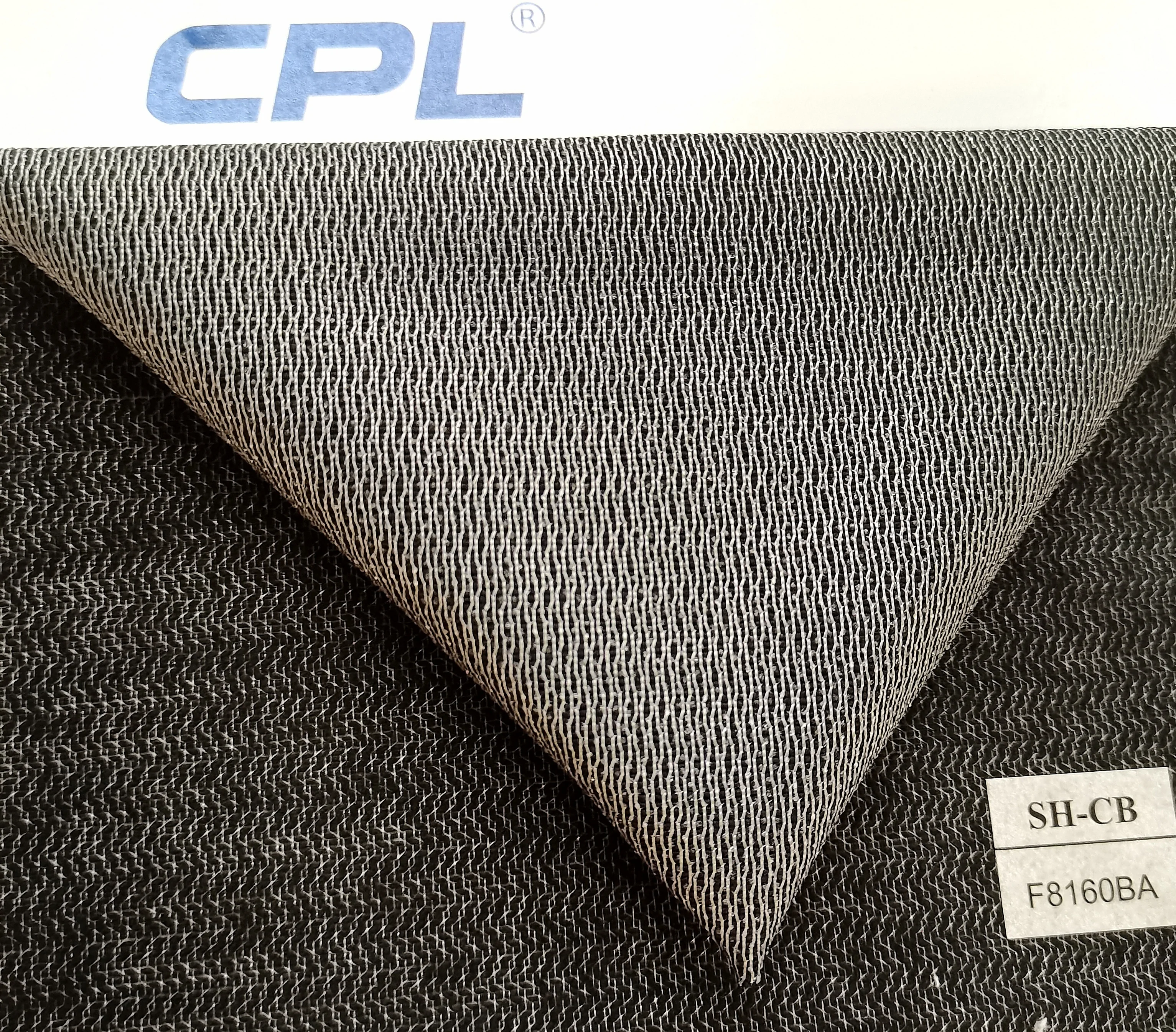 Customized fusible interlining for garments which bond strength stability