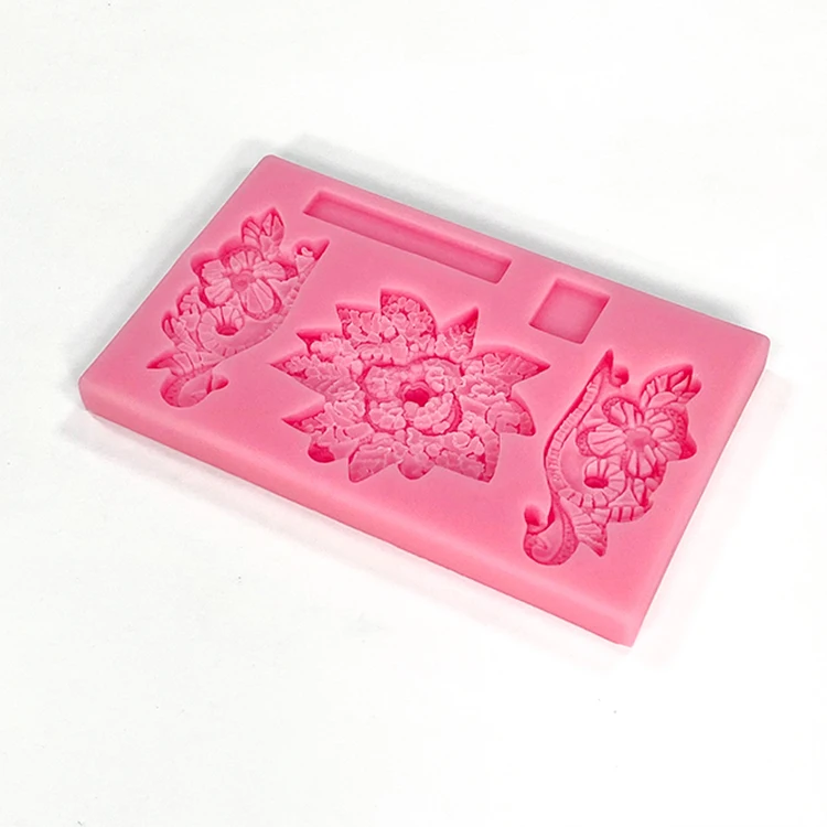 Unique features   Thermal silicone mold mold chocolate fudge cake tool mold silicone products