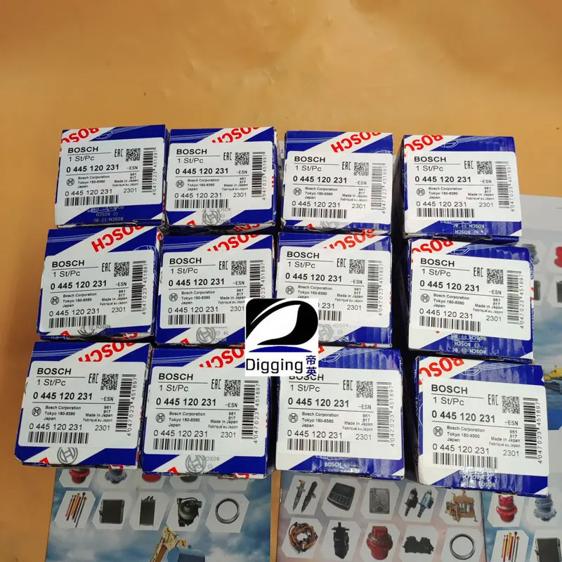 0445120087 0445120123 0445120231 Common Rail Injector 0445120178 0445120215 0445120112 for 0445120274 Fuel