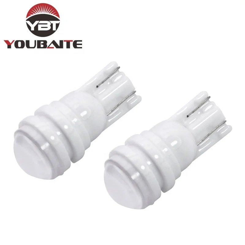 Auto Parking Bulb T10 W5W 2835 3SMD Ceramic 3D LED Waterproof Wedge Licence Plate Lights  Turn Side Lamp Car Reading Dome Light