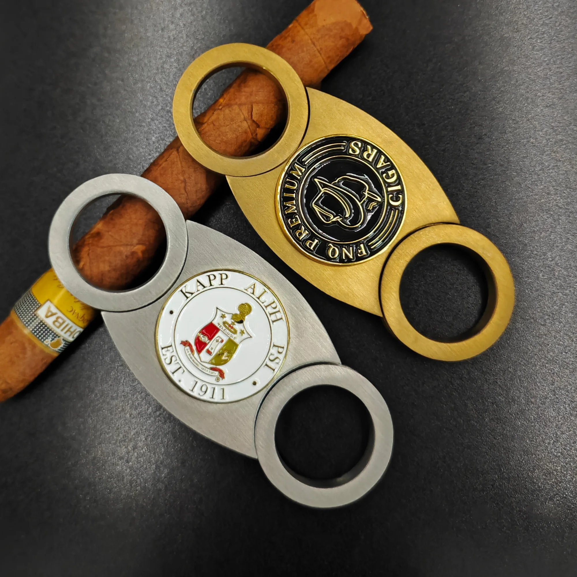 Wholesale Minimalist Hand Cigar Cutter Cigars Scissors Portable