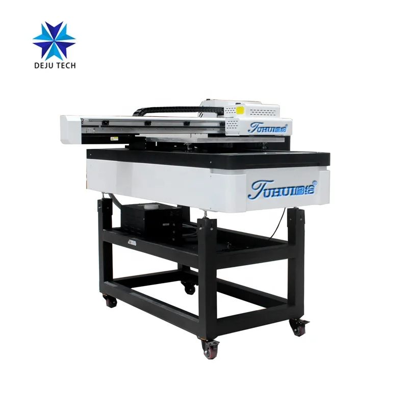china 2022 cheapest 60*90cm small format uv xp600 head dtf flatbed printer plotter printer dtg uv inkjet printer