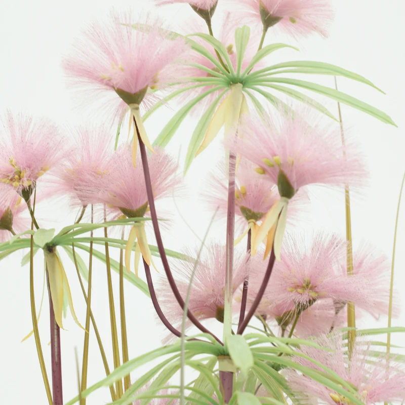 CC Factory New Design Faux Spring Onion Grass in Pot Plastic Artificial Plant for Home Decoration 037