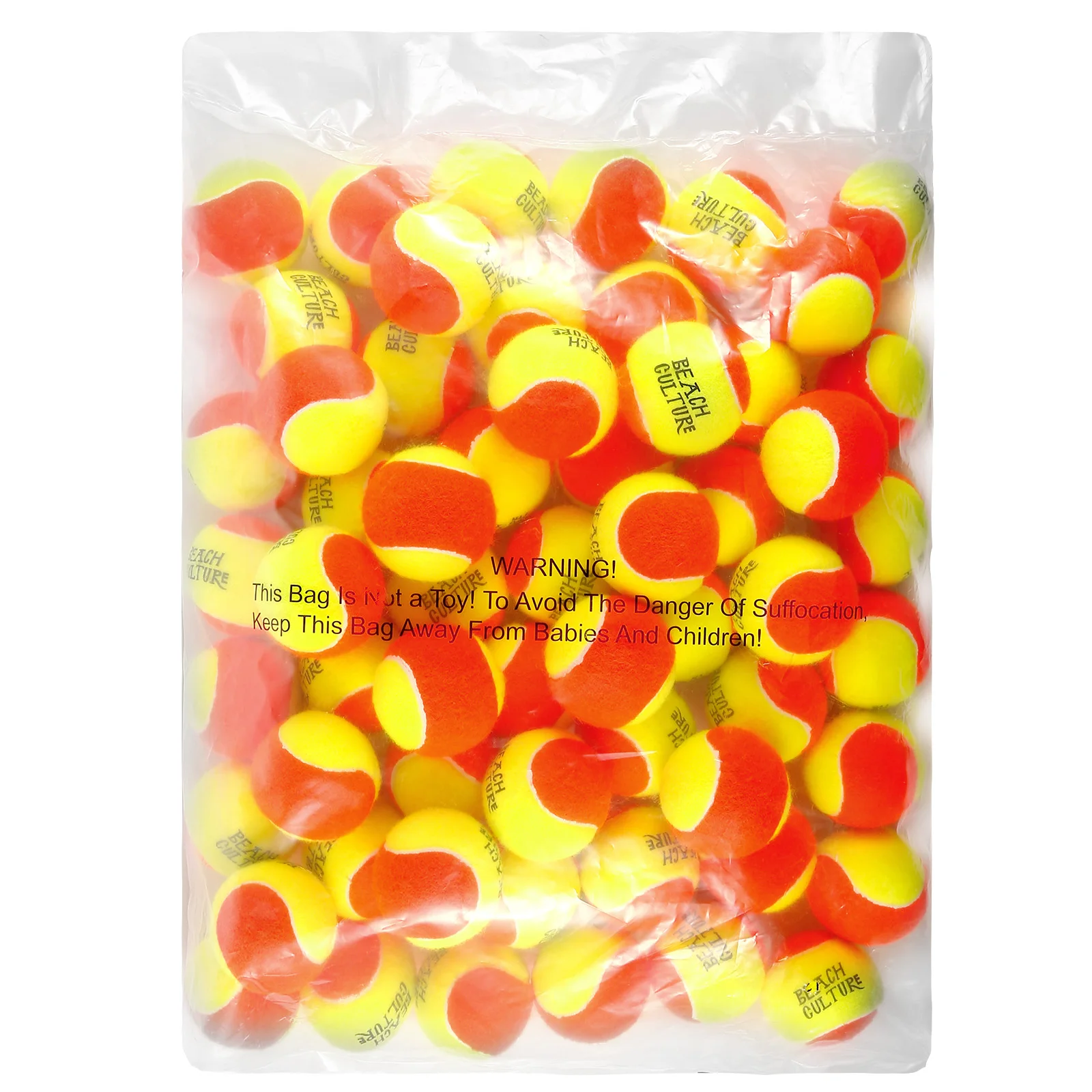 ITF Stage 2 Beach Tennis Ball for Beginners 40 Gram Pressureless Training Balls Made of Rubber and Wool for Sports