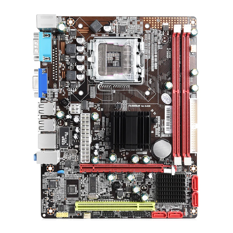 Производитель дешевая цена 945 Материнская плата LGA775 разъем 4 ГБ DDR2 945 Материнская плата