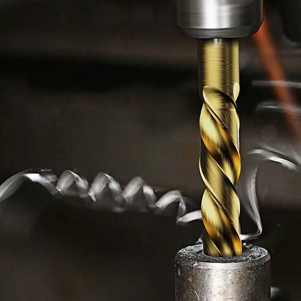 Factory Wholesaler High Quality HSS Twist Drill Bit Set for Hard Metal and Stainless Steel Drilling