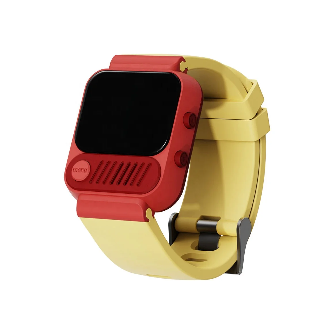 Patent Design Plastic Countdown Timer Alarm Silicone Band Kids Digital Potty Training Watch