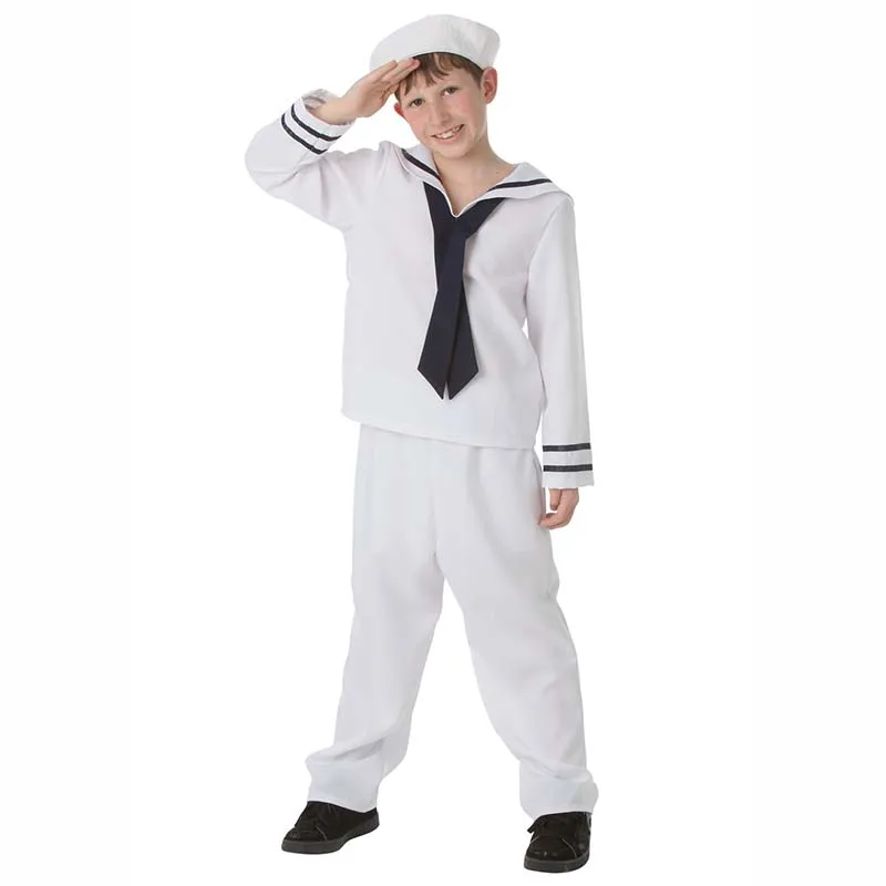 Fancy Dress Officer Marine Seaman Costume Sailor Costume