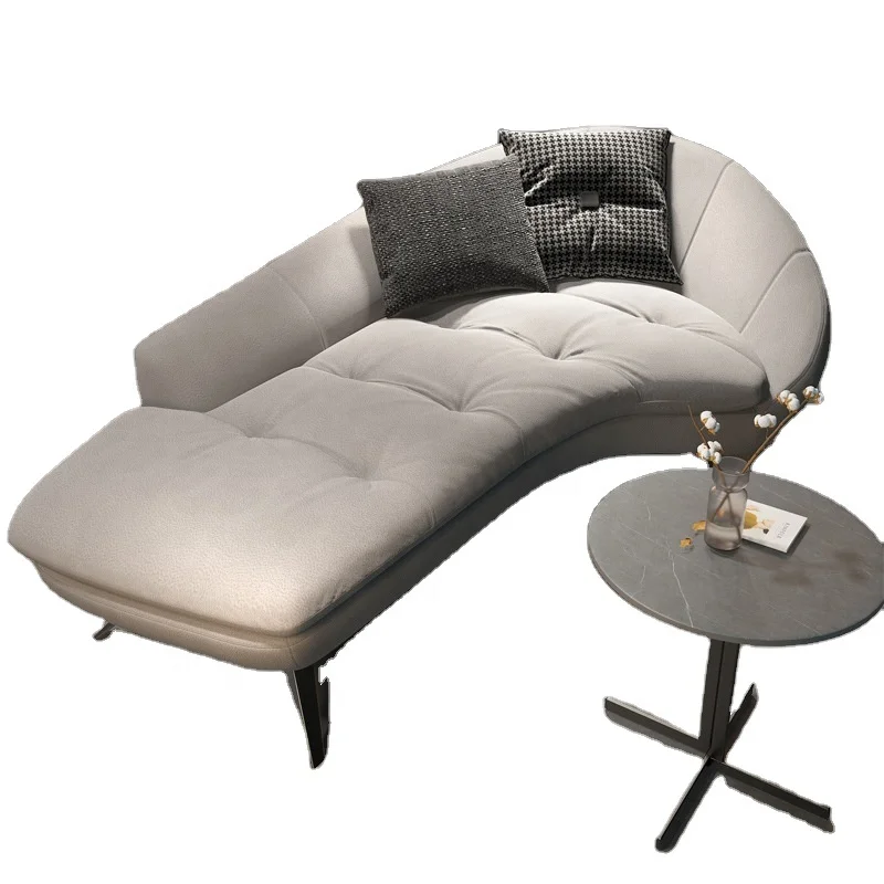 Light luxury recliner creative designer duds arc high-ranked imperial concubine couch couch room single person sofa bed stool