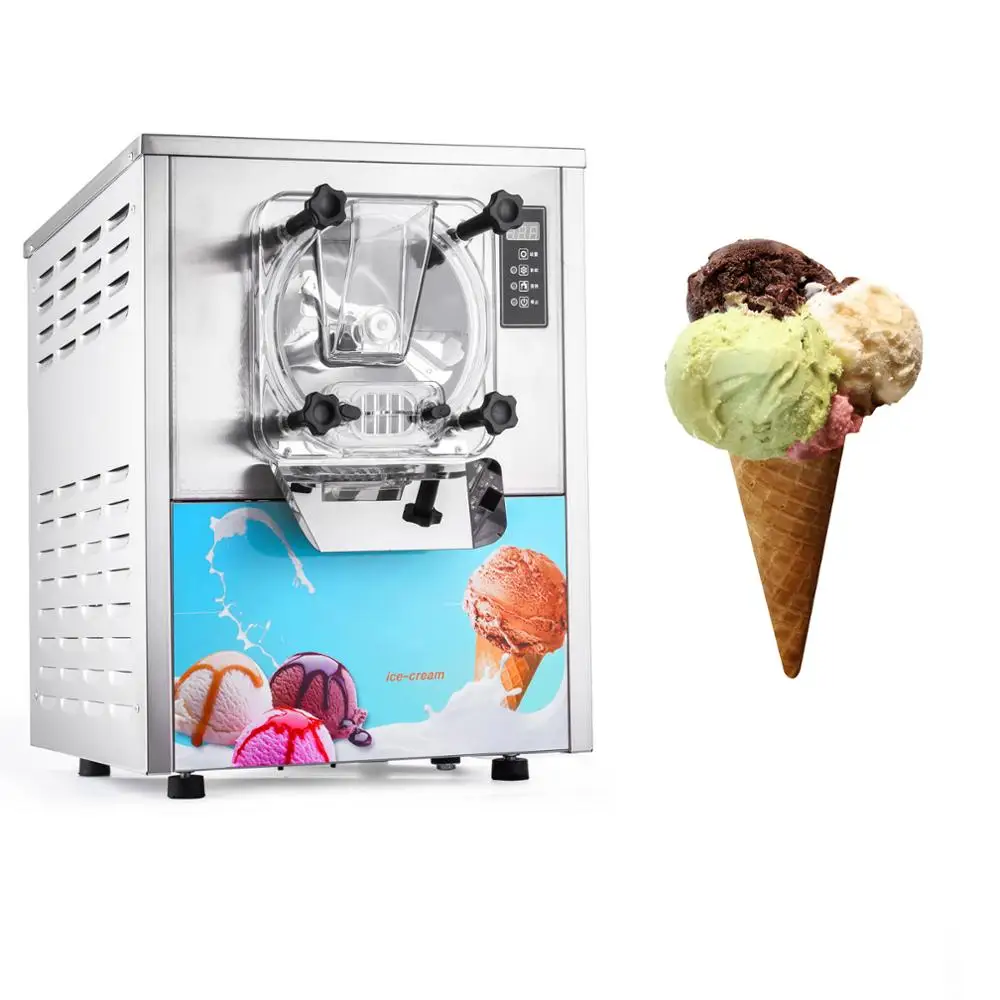 
YKF-116 Commercial Ice Cream Sorbet Making Batch Freezer Gelato Machine Hard Ice Cream Machine 