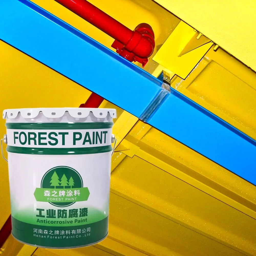 Anticorrosive polyurethane solvent free architectural coating metal topcoat paint for exposed steel structure
