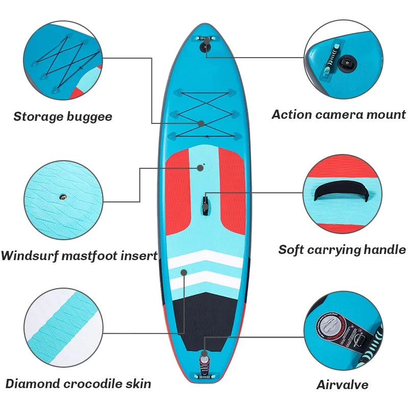 SUP inflatable stand-up paddleboarding paddle board waterplay surfing inflatable surfboard