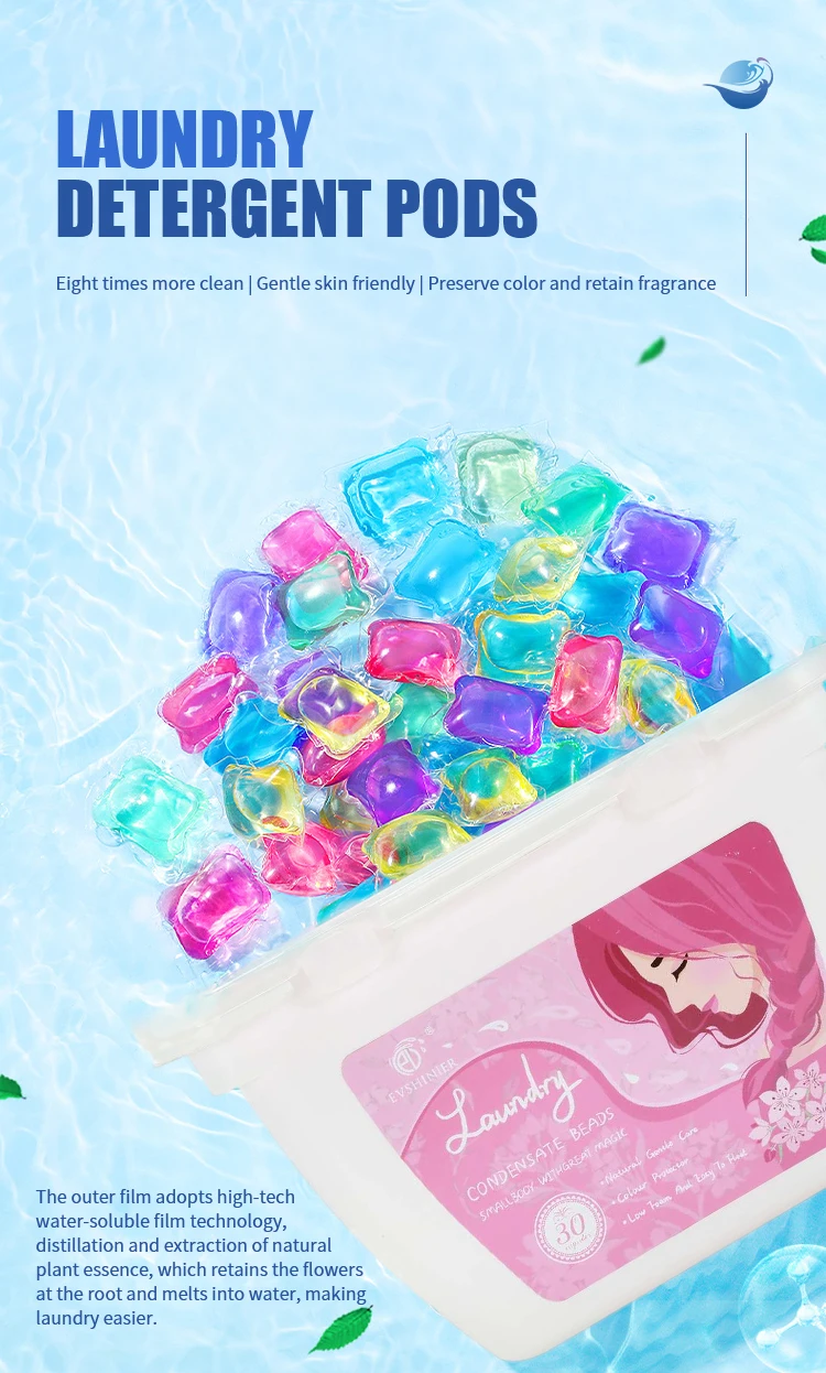 OEM Liquid Detergent Pods Products Washing Laundry Soap Capsules Pod