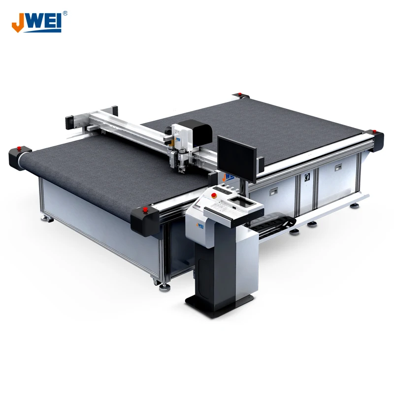 Numerical control digital cutting machine material fixing method vacuum adsorption