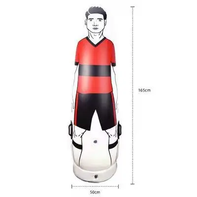 Inflatable Dummies Tumbler Football Basketball Training Wall Football Mannequin