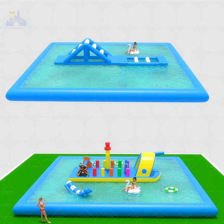 Parc Aquatique Gonflable Pour Hotels Et Stations Balnéaires Idéal Pour Les Vacances