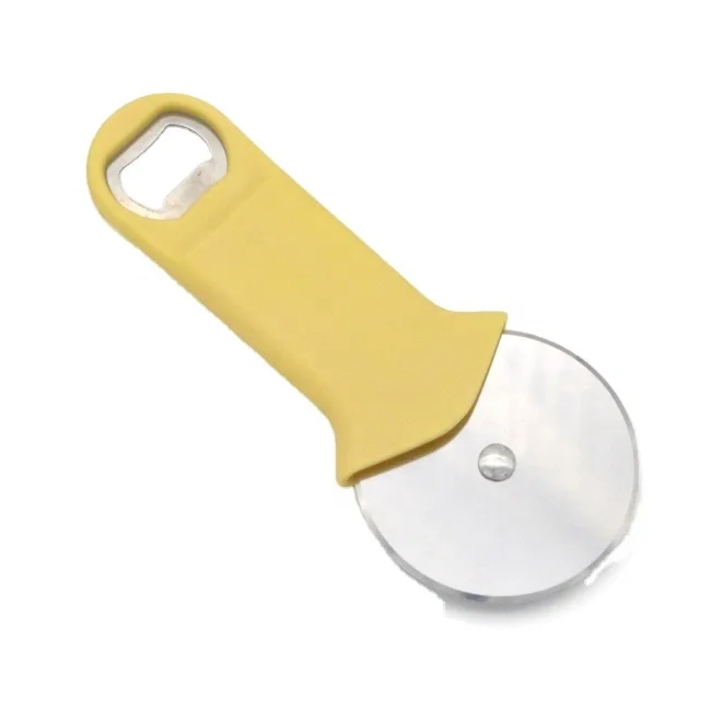 Stainless Steel Custom Heavy Duty Can opener Roller Wheel Pizza Cutter