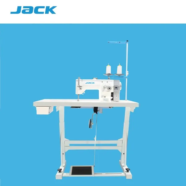 Jack 20U Compound Feed Zigzag Sewing Machine Leather Lockstitch Industrial Zig Zag Sewing Machine