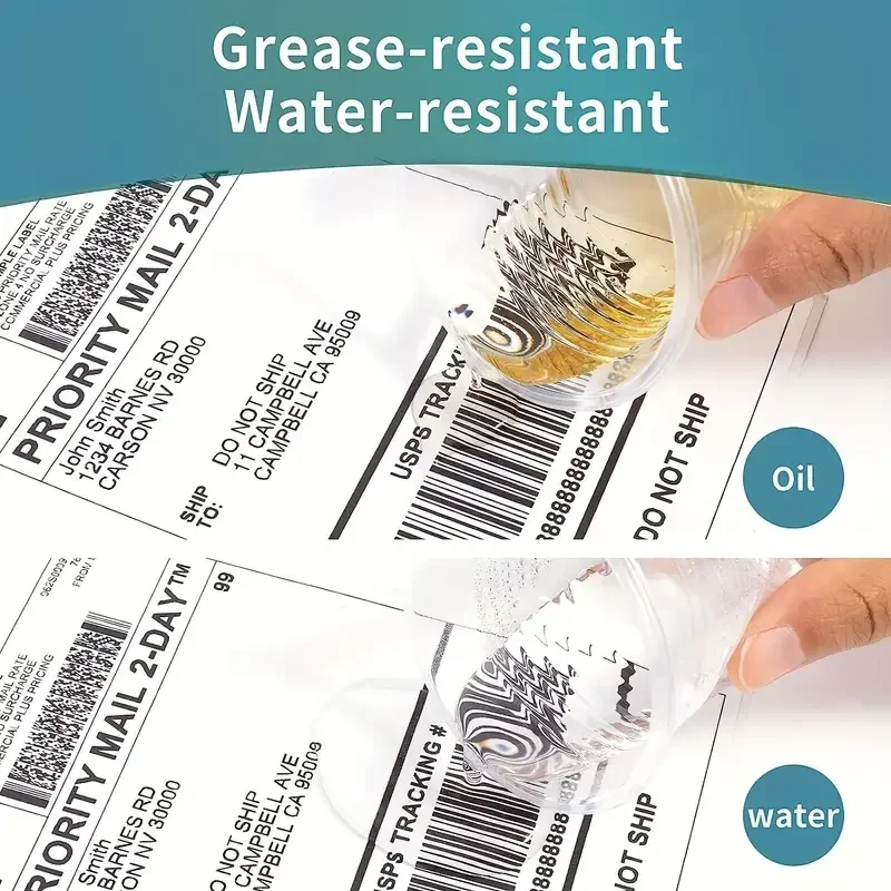 Outer box mark product sku identification barcode serial number tracking QR code warehouse inventory packaging label sticker