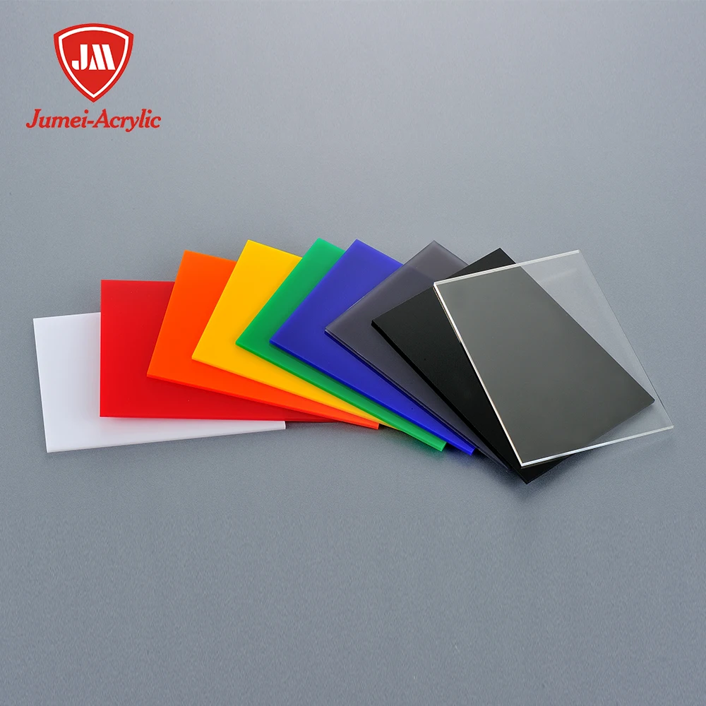 Jumei Plastic Manufacturer 100% New Virgin Material 3mm  Pmma Sheets  for  Light Box Signage and Advertising Use