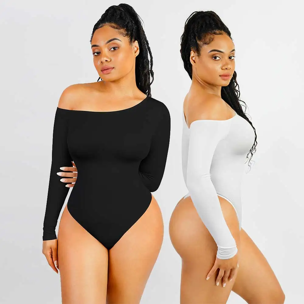 hexin wholesale slimming tummy control sexy double layer sexy bodysuits ladies shapewear