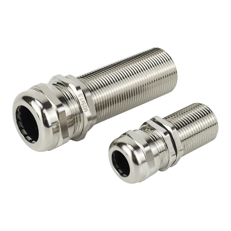 Anti-Bending Cable Gland Stainless Steel M18/PG11 Waterproof Metal Spiral Spring Cable Gland For Cable