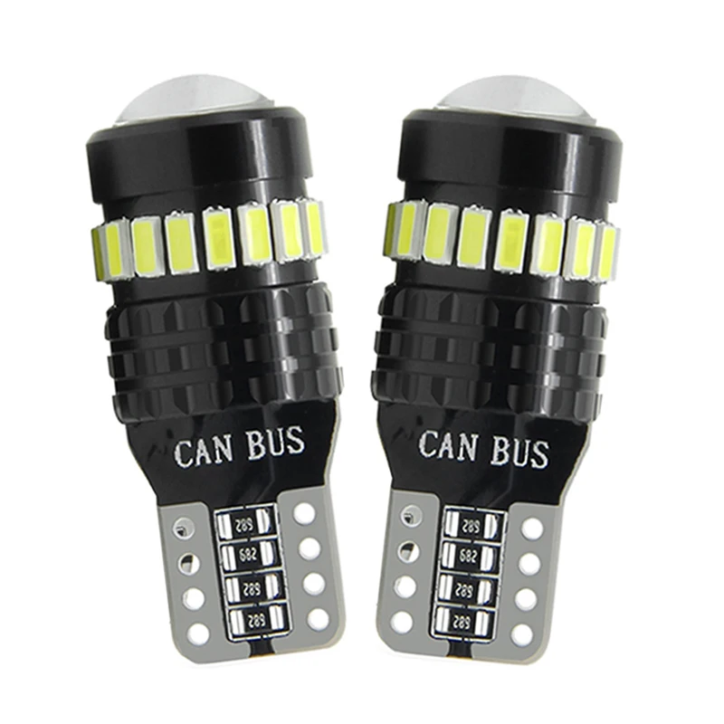 T10 W5W Led Bulb 3030 Canbus 168 194 6000K 12V White Map Dome Clearance Light Error Free Car Interior Light
