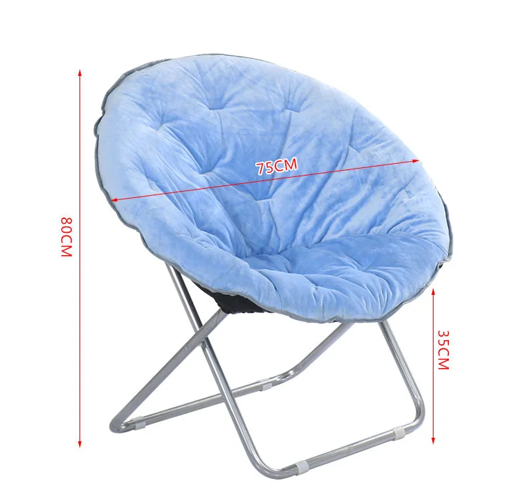 
Portable Lounge Bean Bag Living Room Velvet Chair Folding chairs 