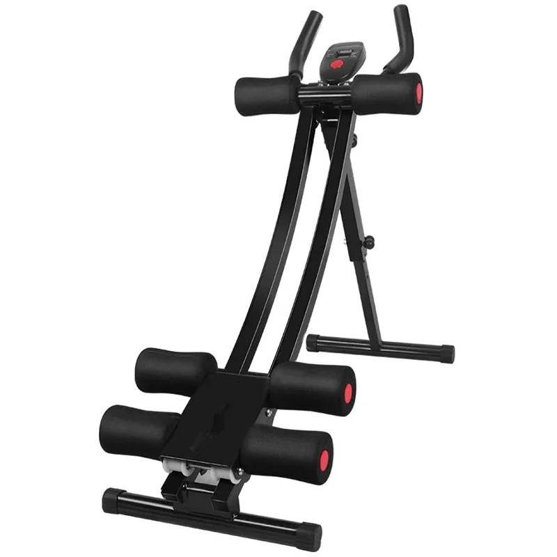 Height Adjustable Core & Abdominal Trainer machine home Gym Strength Training ab coaster machine