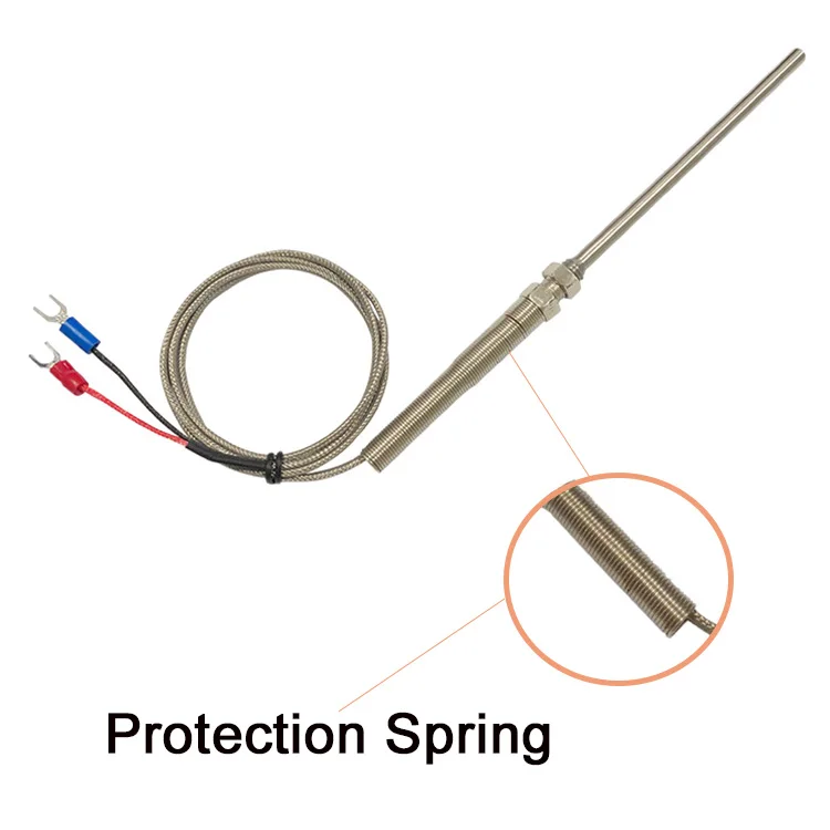 Jinlongbao custom pt100 pt1000 temperature sensor high accuracy stainless steel temp sensor probe