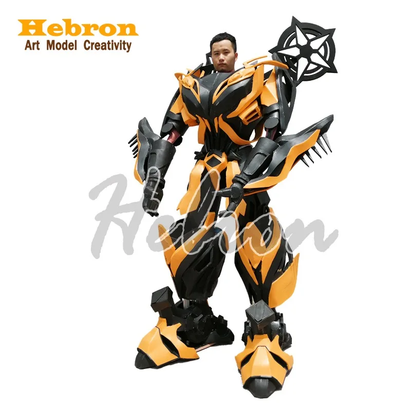 Cosplay Led Wearable Bumble Bee Costume Transformer Robot for Adult transform ers suit