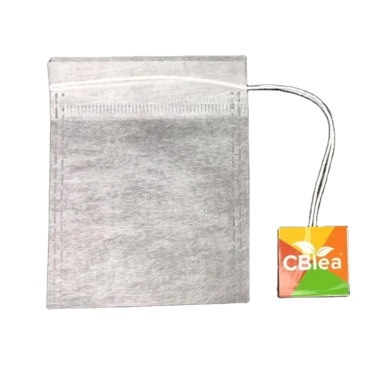 Disposable Tea Bag Filter Drawstring Seal Empty for Loose With String