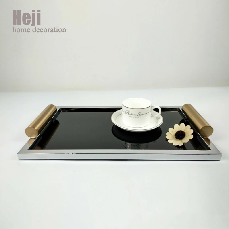 Chinese Tea Set Small Trinket Decorate Fruit Holder Tray For Serving