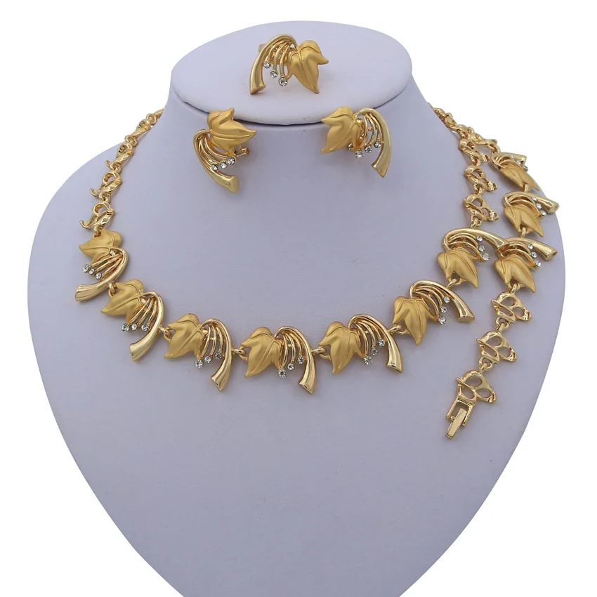 guangzhou yulaili fashion brand name italian jewelry set wholesale