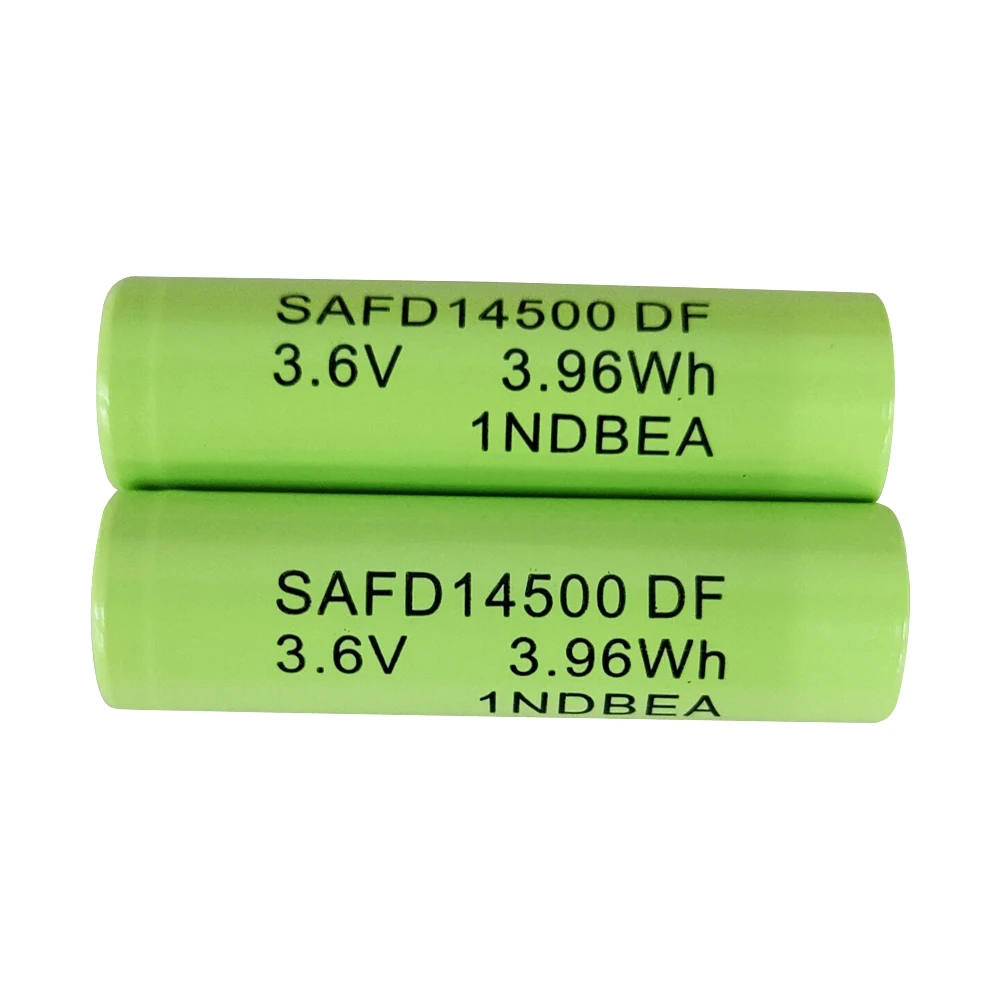 14500 1000mah 1100mah 1200 mAh 3.6V Lithium Ion Battery Beauty Instrument Battery