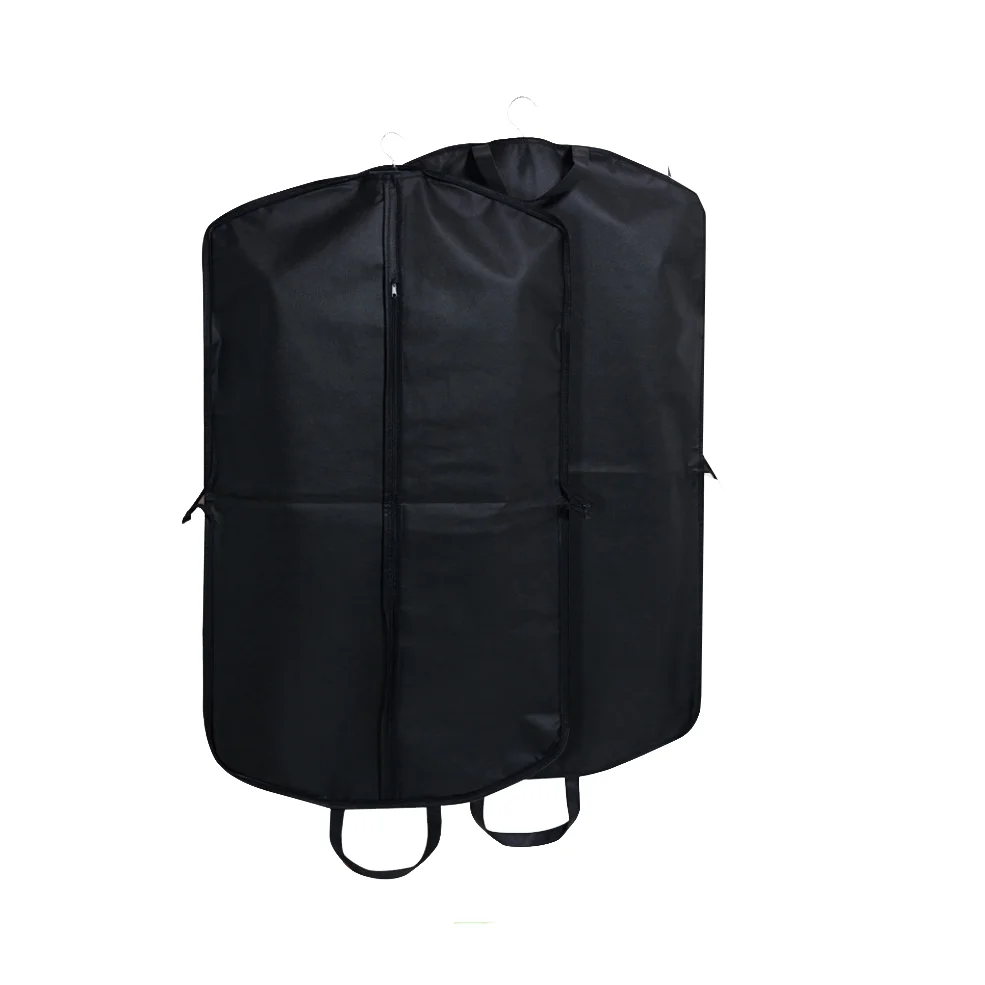 Garment Travel and Storage Breathable Bag garment bag with Zipper and Eye-Hole and Carry Handles for Folding for Suits