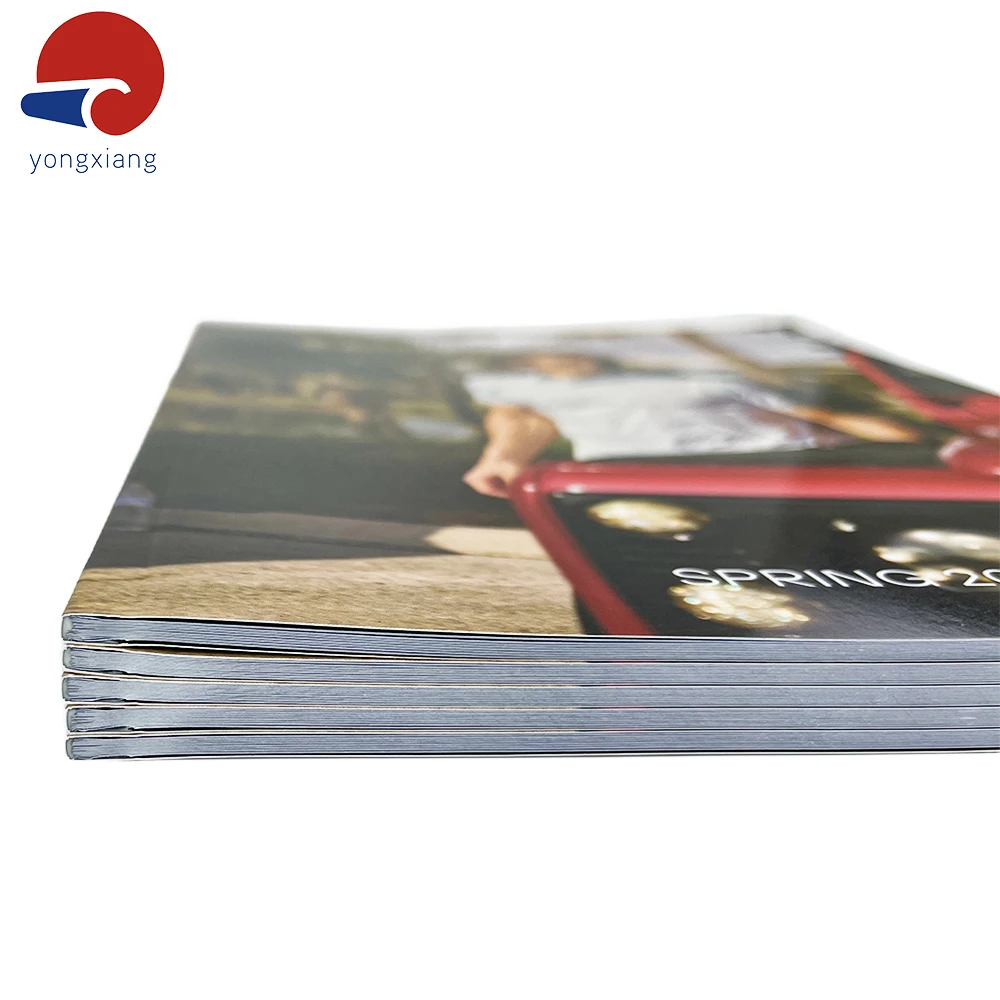 wholesale book service catalogue printing custom brochure paperback catalog