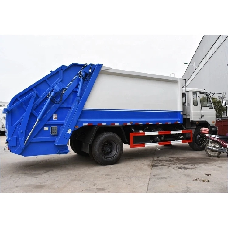 Low Price 4x2 Dongfeng 12000L Rubbish Collection Compacted Garbage Truck For Sale in Kuwait