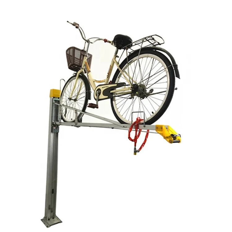 High Quality Double Layer Bike Rack with lock For Parking Rack