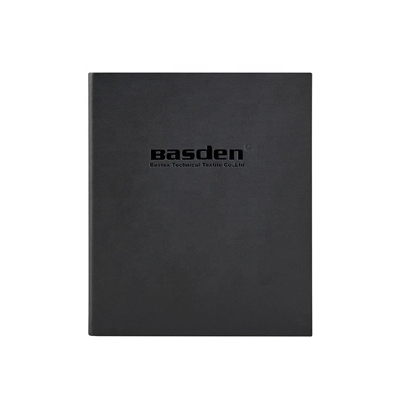 Delicate textile fabric sample blinds color shade card Swatch Sample Book